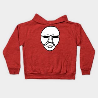 THE FACE by Senseless Babble Kids Hoodie